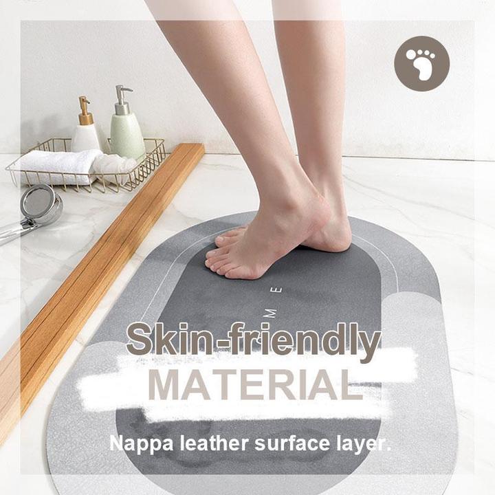Frendorf | Superabsorbierende Fußmatte für Zuhause, Badezimmer Weiche Schnelltrocknende Matte