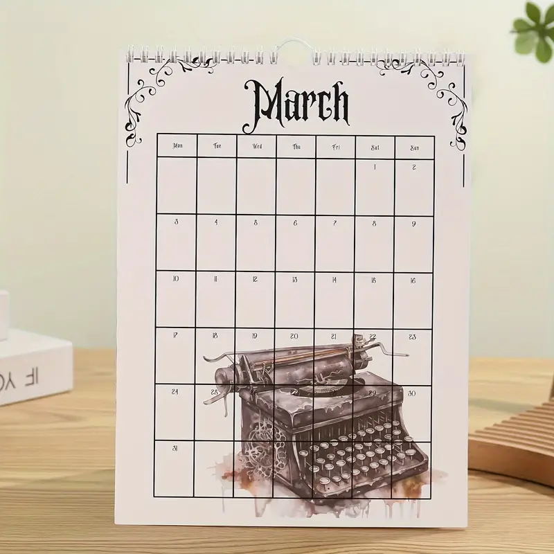 Frendorf | 2025 Vintage Gothic Castle Thema Wandkalender
