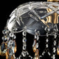 Frendorf | CrystalVive Pendelleuchte | Luxus Kristallkuppel | Moderne 1-Licht Hängelampe | Elegante Beleuchtung für Zuhause