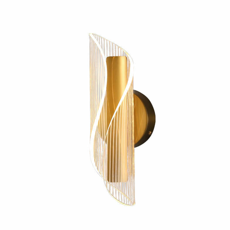 Moderne Acryl Locken LED Wandlampe