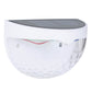Frendorf | SolarCrest LED Wandleuchte | Halbkreis-Design | Solarbetrieben | Wasserdicht | Zaun- und Außenbeleuchtung
