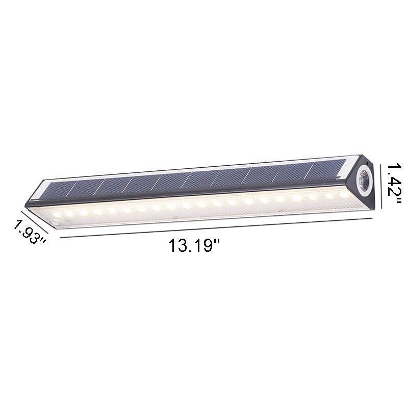 Frendorf | SolarBeam LED Strip Light | Magnetisch & Multifunktional | USB & Solar | Wasserfest