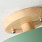 Frendorf | ScandiLight LED Deckenleuchte Rund | Nordic Design | Semi-Flush Mount | Energiesparende Zimmerleuchte
