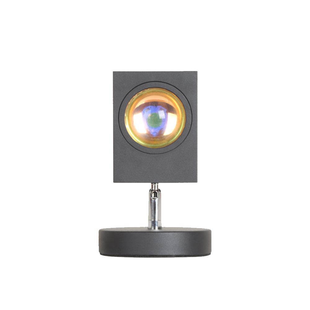 Frendorf – Moderne Retro Sonnenuntergang Tischlampe mit sanfter Ambiente-Beleuchtung