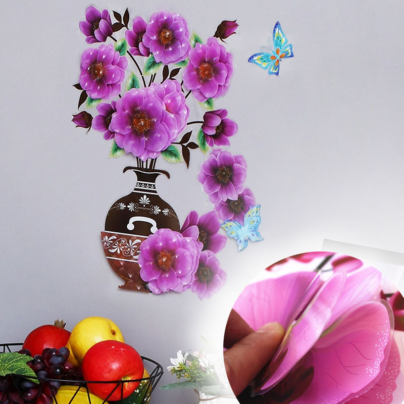 Frendorf | DIY Pflanze Vase 3D Stereo Aufkleber Selbstklebend