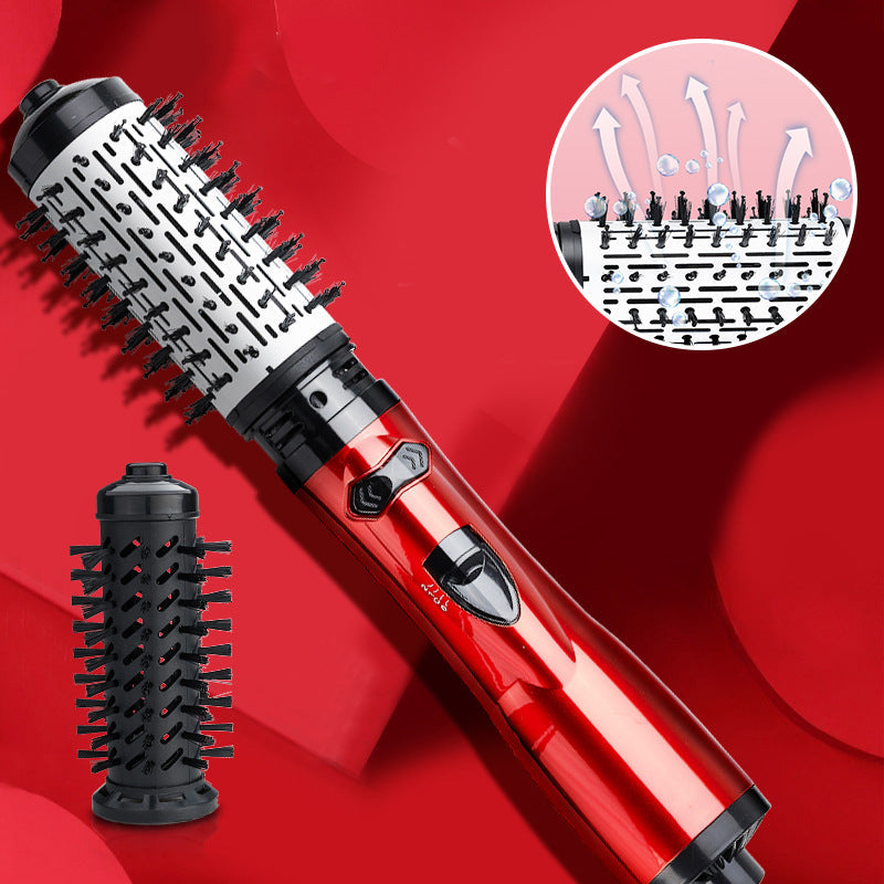 2-in-1 Warmluftstyler und rotierender Haartrockner