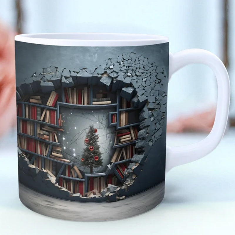 Frendorf | 3D Bücherregal Kaffeetasse
