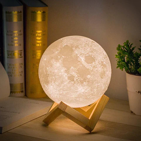 Mondlampe - Lunar - Aufladbar - Touch Steuerung