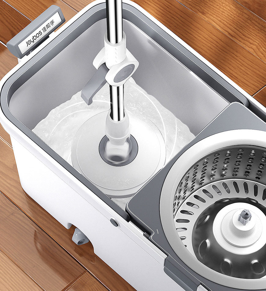Frendorf | 360° Drehbarer Wischmopp- und Eimer-Set mit Auswringsystem F63