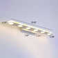 Frendorf | Ovalux BrightLine LED Wandleuchte | Modernes Design | Acryl-Optik | 4/6-flammig | Dimmbar