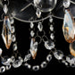 Frendorf | CrystalVive Pendelleuchte | Luxus Kristallkuppel | Moderne 1-Licht Hängelampe | Elegante Beleuchtung für Zuhause