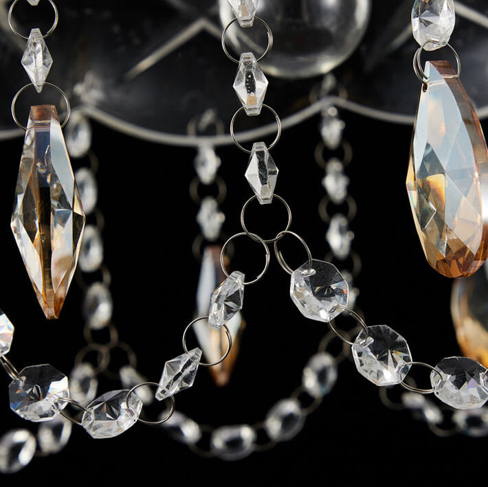 Frendorf | CrystalVive Pendelleuchte | Luxus Kristallkuppel | Moderne 1-Licht Hängelampe | Elegante Beleuchtung für Zuhause