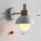 Frendorf | MacaroonGlow Nordic Wandlampe | Farbiges Kugeldesign | Einflammige LED-Wandleuchte für Wohnräume