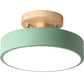 Frendorf | ScandiLight LED Deckenleuchte Rund | Nordic Design | Semi-Flush Mount | Energiesparende Zimmerleuchte