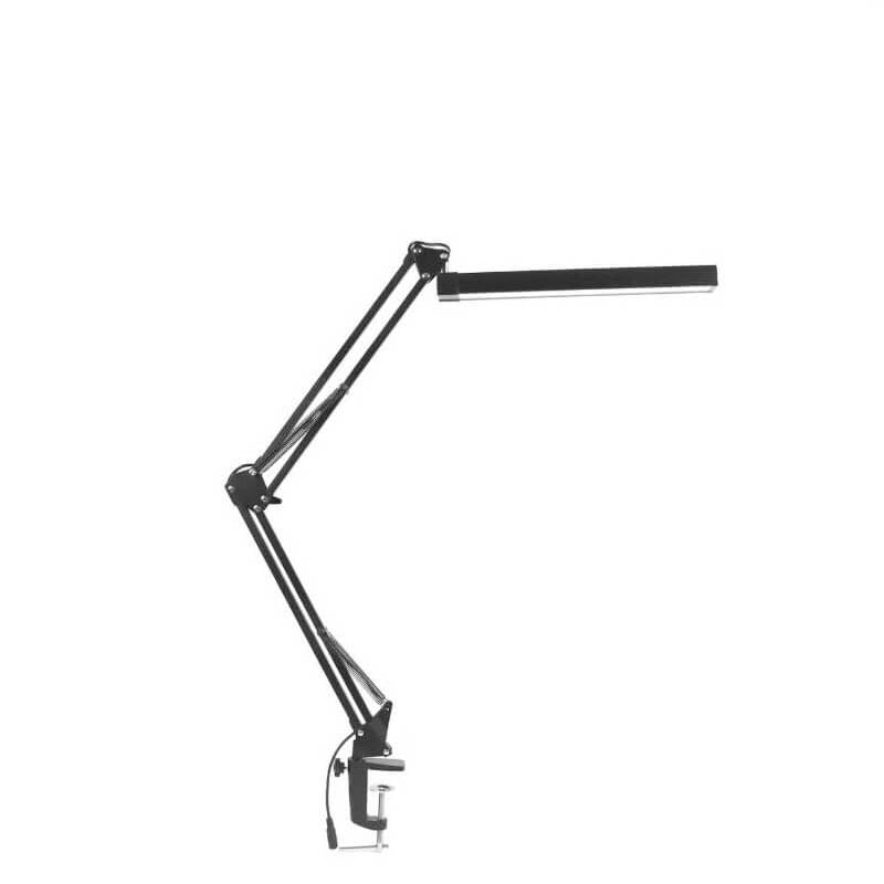 LED Klappbarer Langer Arm Clip Augen Schutz USB Lese Tischlampe
