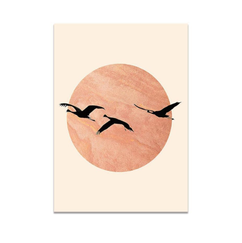 Mondgesicht Poster