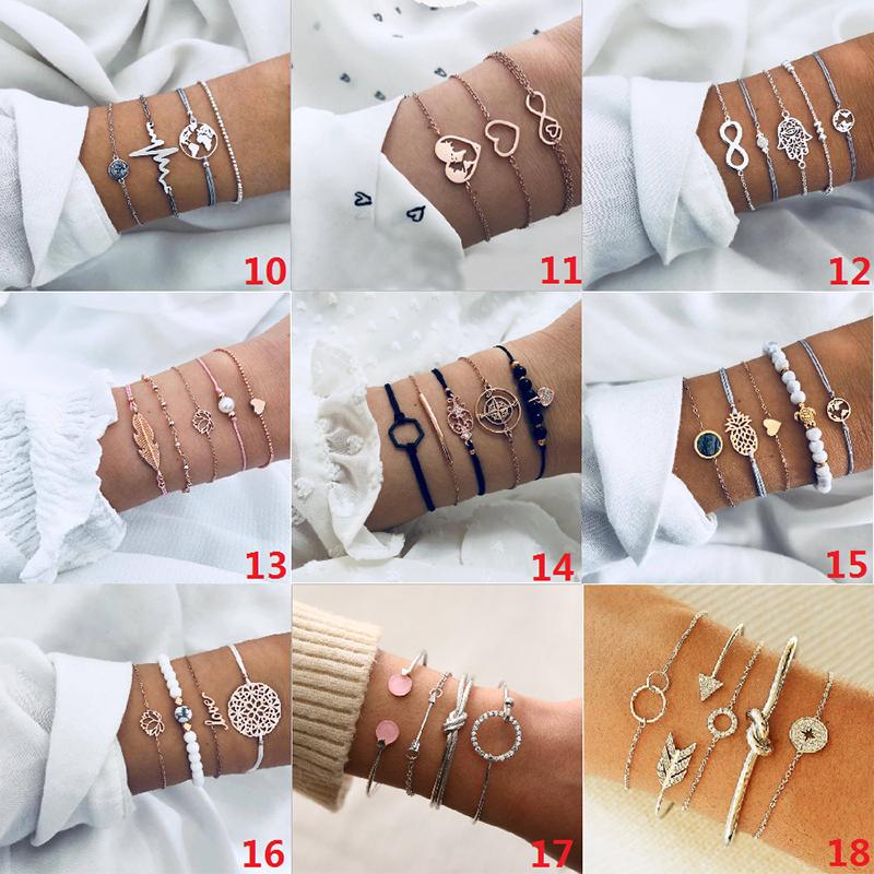 Frendorf | Bohemian Perlen Kettenarmbänder