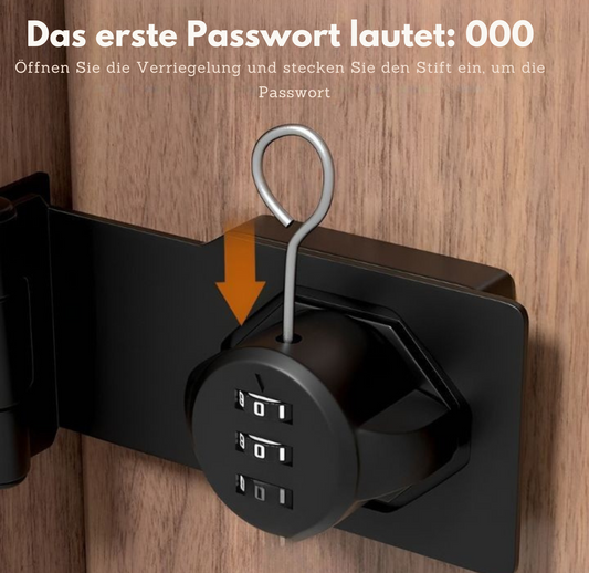 Frendorf |  LockEase – Elegante und sichere Schranksicherung mit Zahlenschloss