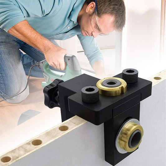 Frendorf | 3 in 1 verstellbarer Schreiner Bohr Locator Stanzer Werkzeuge
