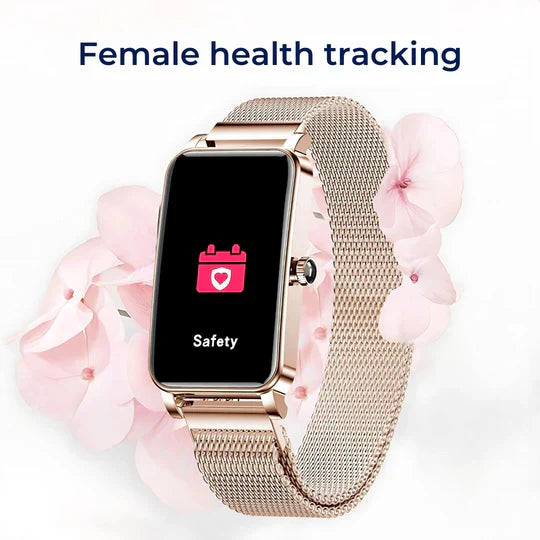 Frendorf | Smart Health Tracking Smartwatch mit Herzfrequenz-, Schlaf-, Fitness- und Laufüberwachung für einen aktiven Lebensstil