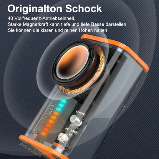 Frendorf | BassBoost - Transparenter Lautsprecher