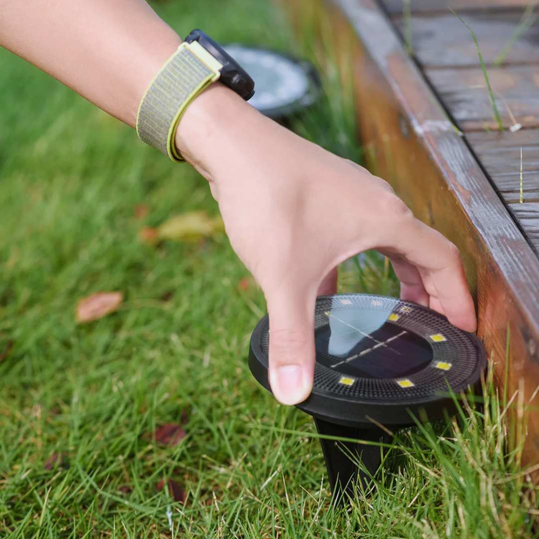 Frendorf | Twilight Solarpanel ohne Kabel für eine elegante Gartenoase