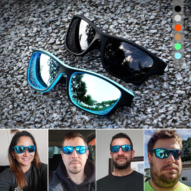 Frendorf | Blendfreie Outdoor-Sportsonnenbrille mit polarisierten Gläsern