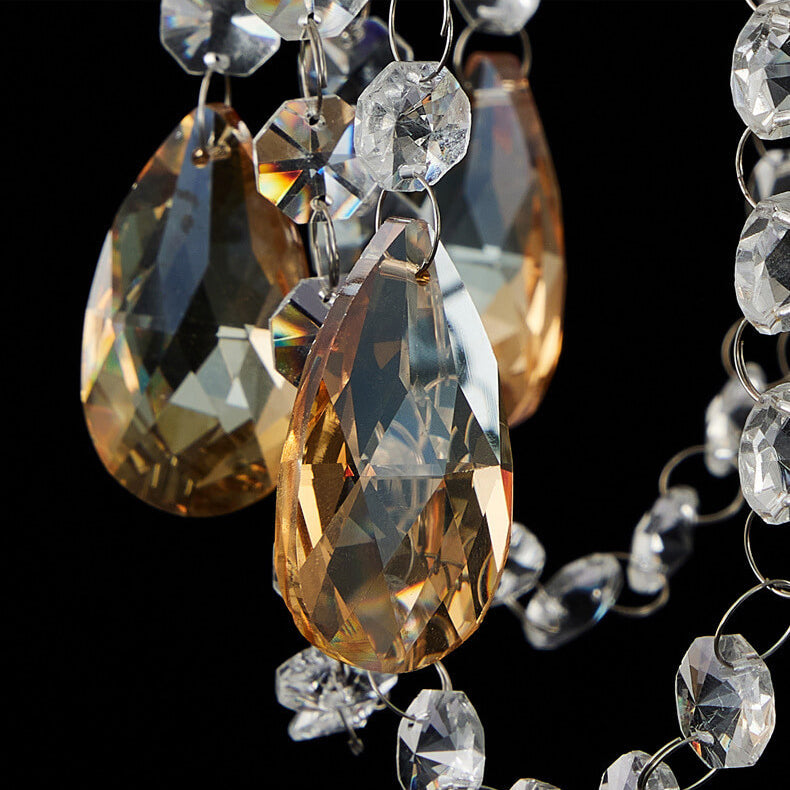 Frendorf | CrystalVive Pendelleuchte | Luxus Kristallkuppel | Moderne 1-Licht Hängelampe | Elegante Beleuchtung für Zuhause