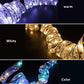 Frendorf | RibbonLustre LED Lichterkette | Weihnachtsbaum-Deko | Geschenkband-Design | Farbige & Warmweiße Beleuchtung