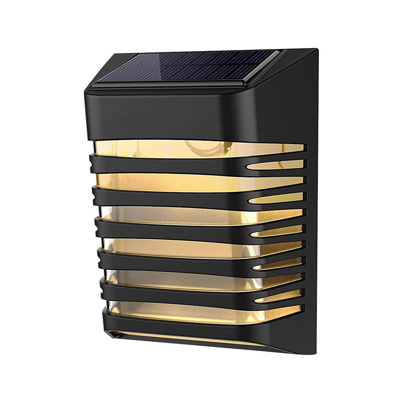 Frendorf | SolarVista LED Wandleuchte | Trapezdesign | Wasserdicht | Solar Außenbeleuchtung | Energieeffizient