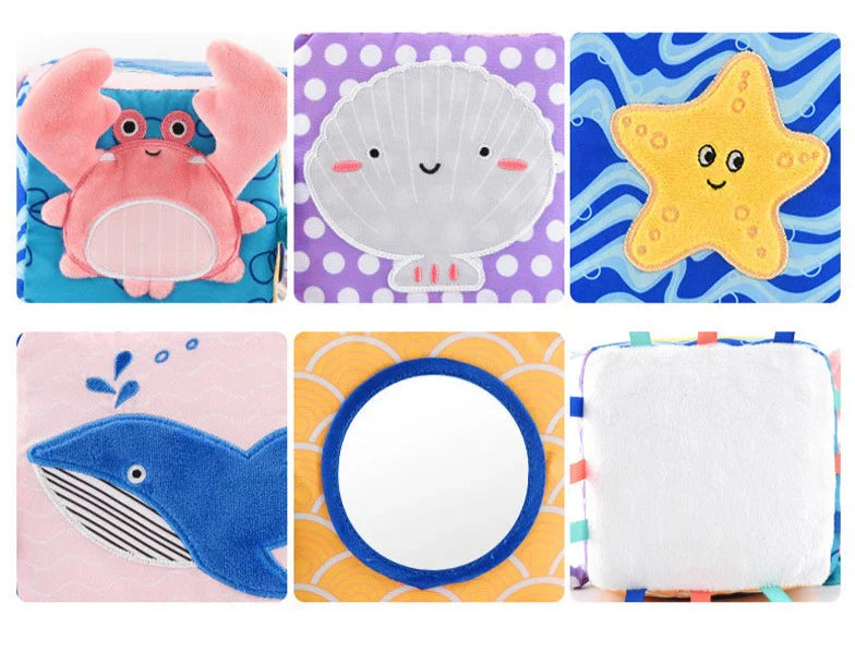 Frendorf | Baby Cube – Vielseitiger Aktivitätswürfel für Kleinkinder