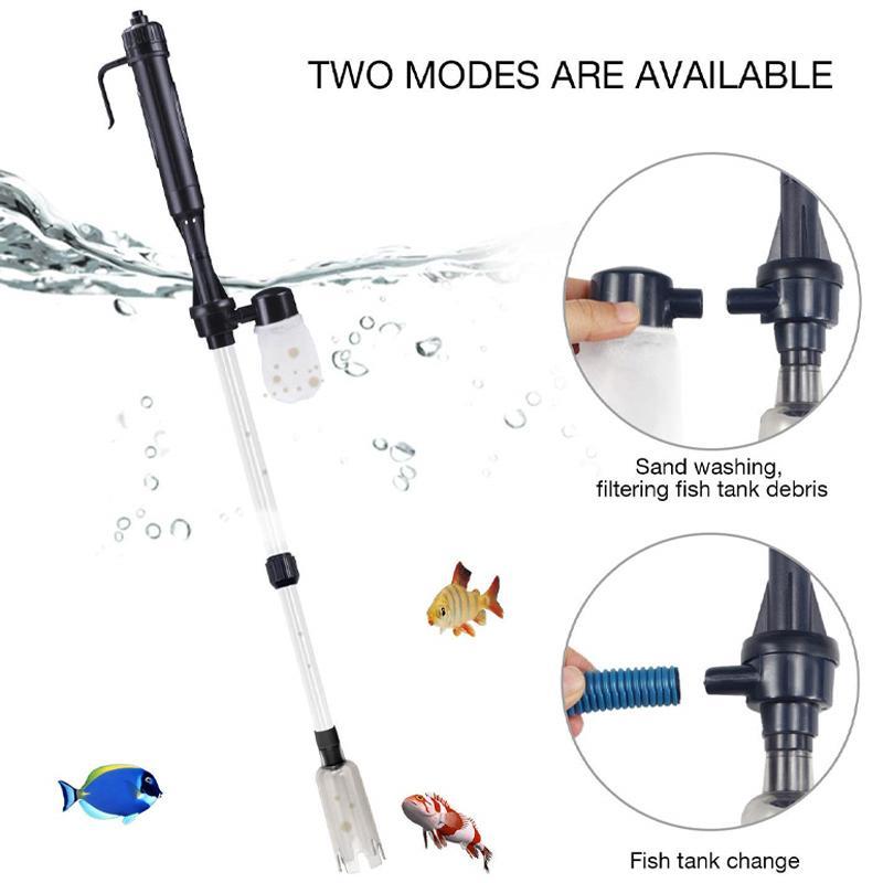 Automatischer Wasserwechsler für Fischtank elektrischer Sandwäscher