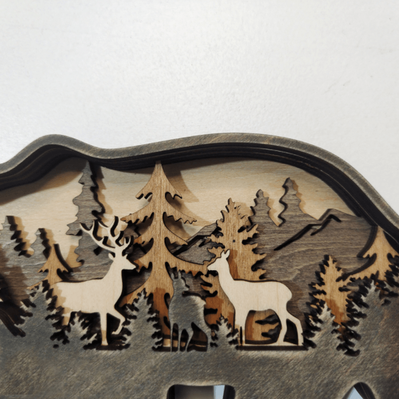 Frendorf | 3D Kreative Holz Tier Schnitzerei Handwerk Geschenk