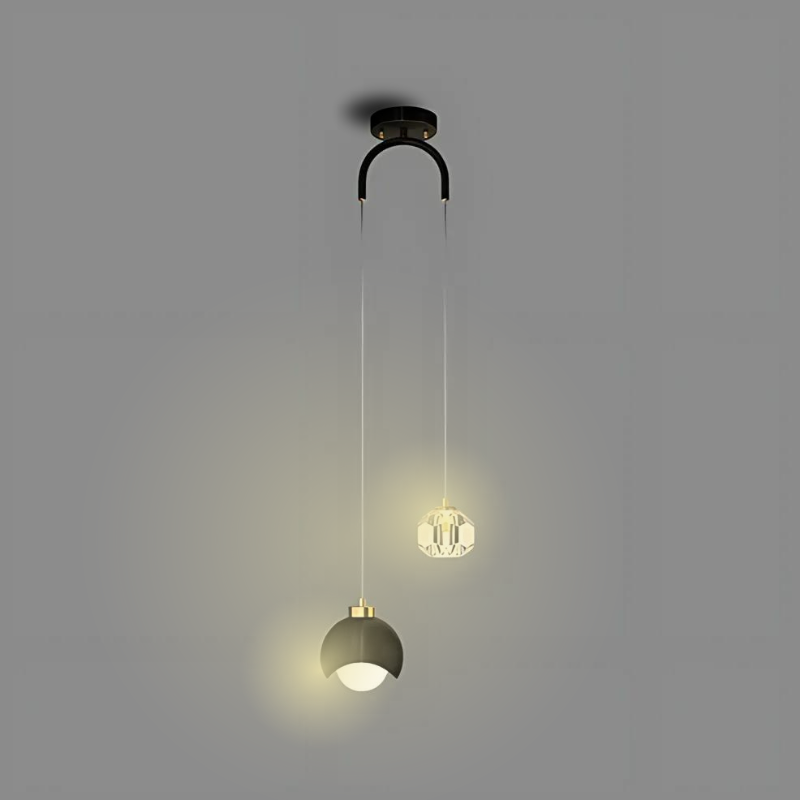 Frendorf | Moderne LED-Hängelampe für stilvolles Ambiente im Schlafzimmer und Esszimmer