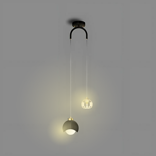 Frendorf | Moderne LED-Hängelampe für stilvolles Ambiente im Schlafzimmer und Esszimmer