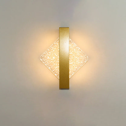 Kreative Acryl Riss Design LED Wandleuchte Lampe
