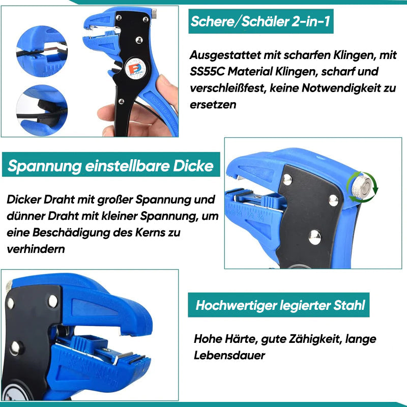 Frendorf | 2 in 1 Kabelabisolierwerkzeug