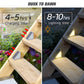 Frendorf | 2/6 Pack Dreieckige Solarlampen Garten - IP67 Solarlicht - Gartendekoration Licht