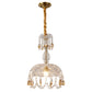 Frendorf | CrystalVive Pendelleuchte | Luxus Kristallkuppel | Moderne 1-Licht Hängelampe | Elegante Beleuchtung für Zuhause