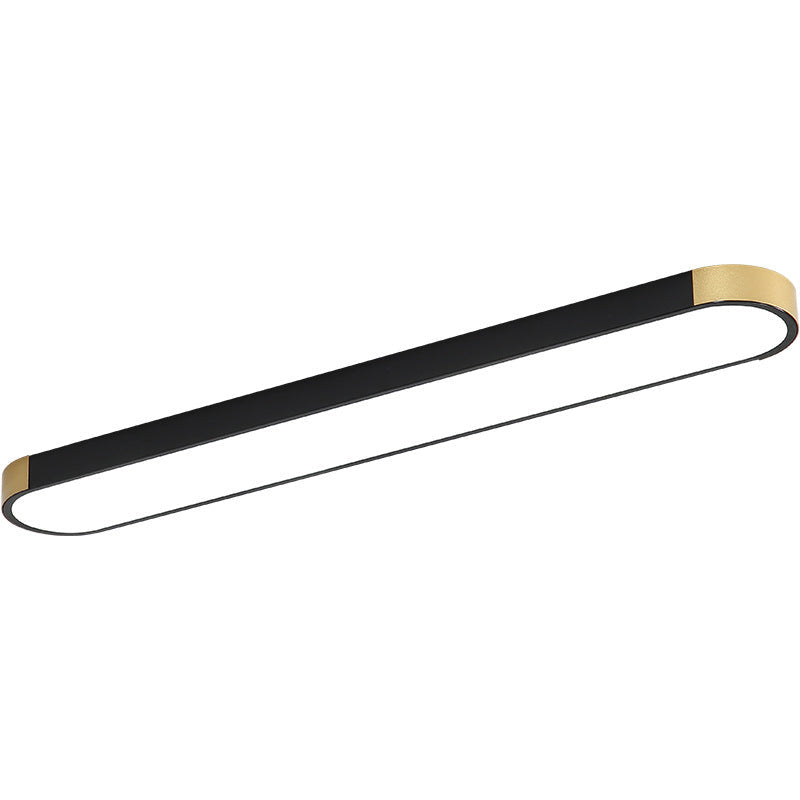 Minimalistische Rechteckige Ring LED Deckenleuchte
