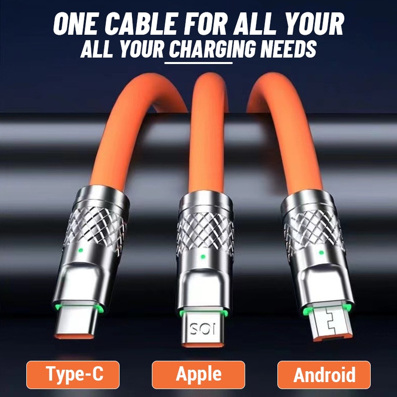 Frendorf | 120w Super Fast Charging 3-In-1 Datenkabel