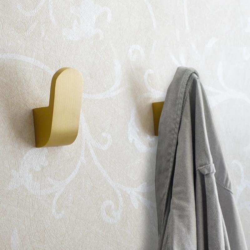 Lauren Golden Brass Kleider Wandhaken