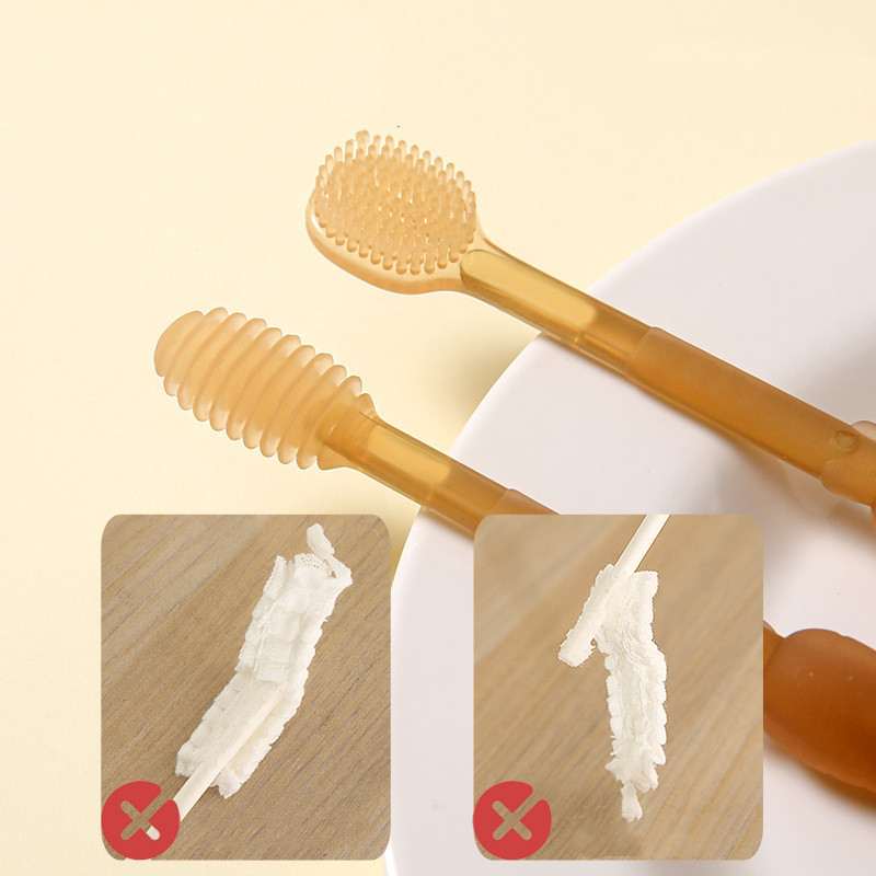 Frendorf | Baby Zahnbürsten Set aus Silikon – Mit Aufbewahrungsbox für unterwegs