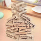 Frendorf | BlockBuster Naughty Jenga Spiel | Stapelspiel für Erwachsene | Lustiges Partyspiel | Familienspaß & Geschenkidee