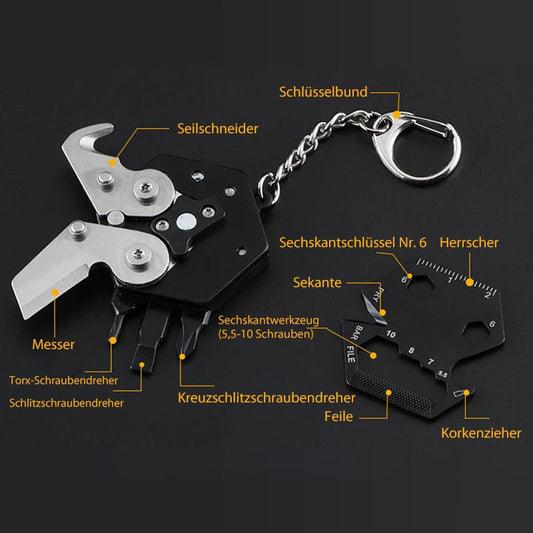 Frendorf | 14 in 1 Arbeiter Schlüsselanhänger