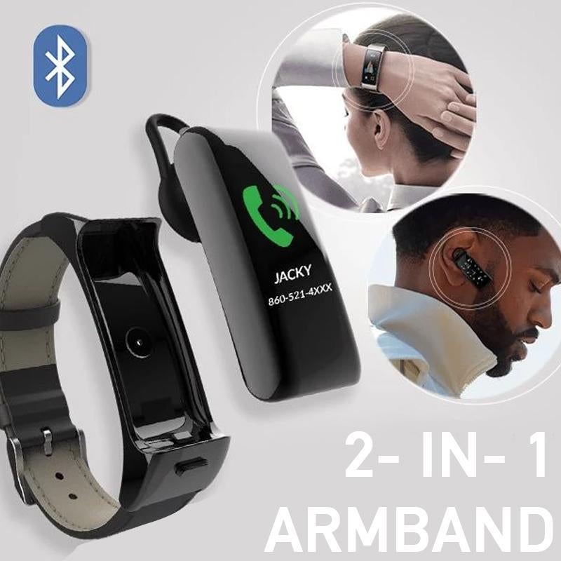 Frendorf | 2-in-1-Smart-Armband mit Bluetooth-Kopfhörern