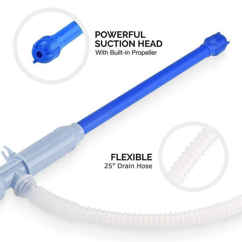 Frendorf | Batteriebetriebene Flüssigkeitstransfer-Siphonpumpe