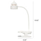 Moderne kreative Katzenohren Augen Schutz Clip LED Tischlampe