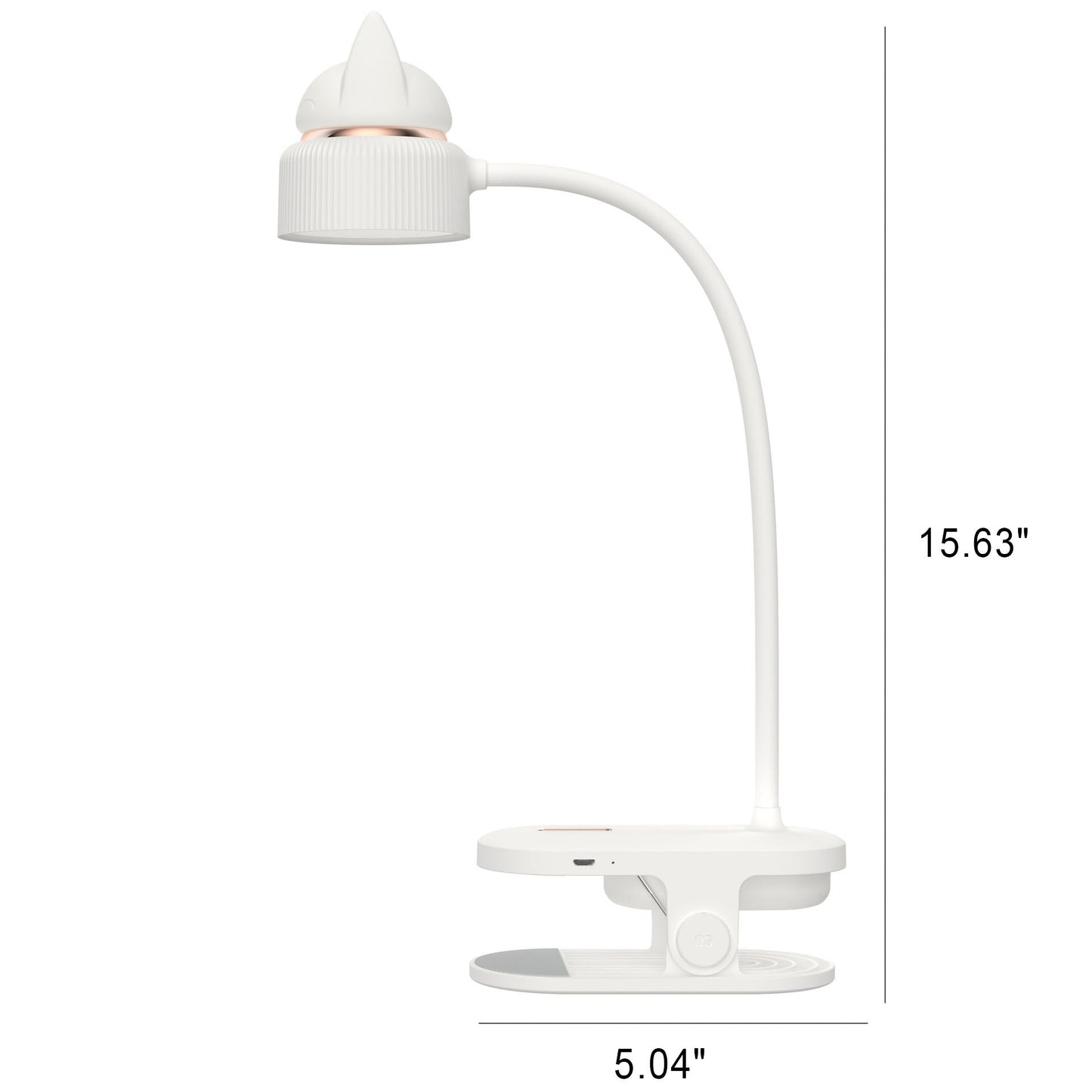 Moderne kreative Katzenohren Augen Schutz Clip LED Tischlampe