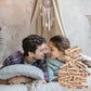 Frendorf | BlockBuster Naughty Jenga Spiel | Stapelspiel für Erwachsene | Lustiges Partyspiel | Familienspaß & Geschenkidee